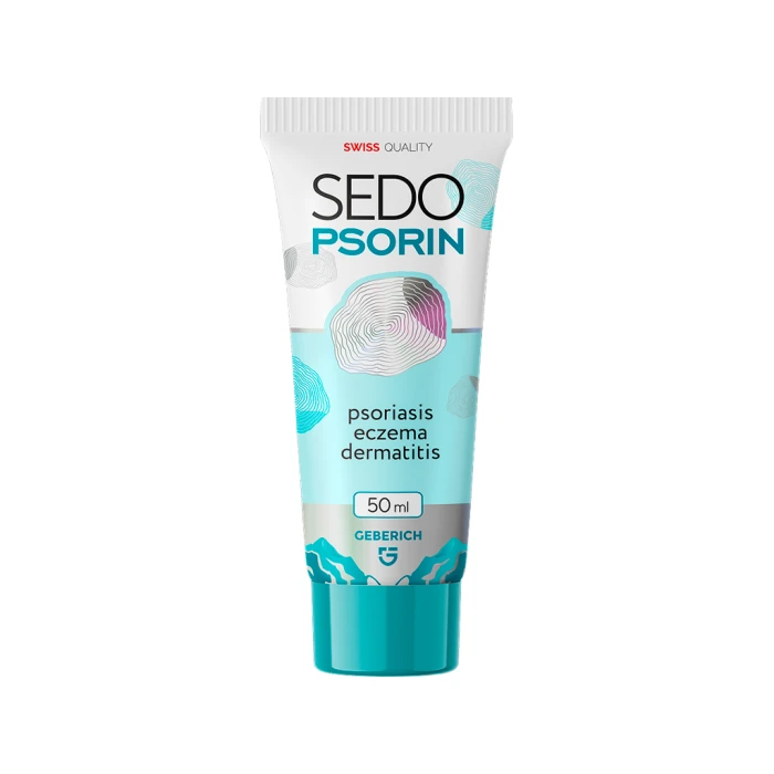 Sedopsorin — creme-gel cosmético para pele seca e sensível, tubo de 50 ml, Swiss Quality, Portugal
