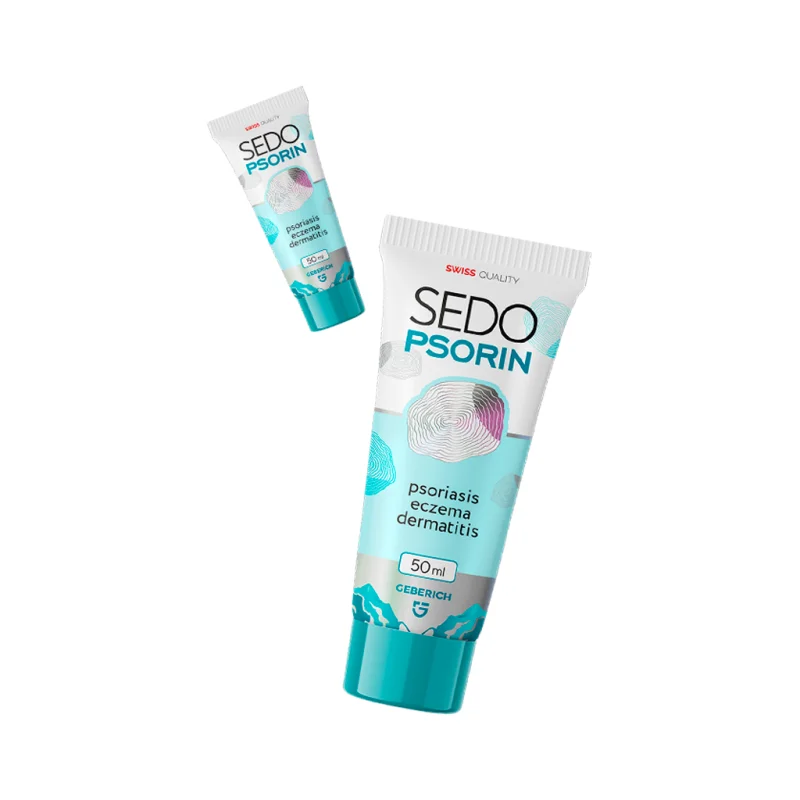 Sedopsorin — creme-gel, tubo de 50 ml, Swiss Quality (Geberich)